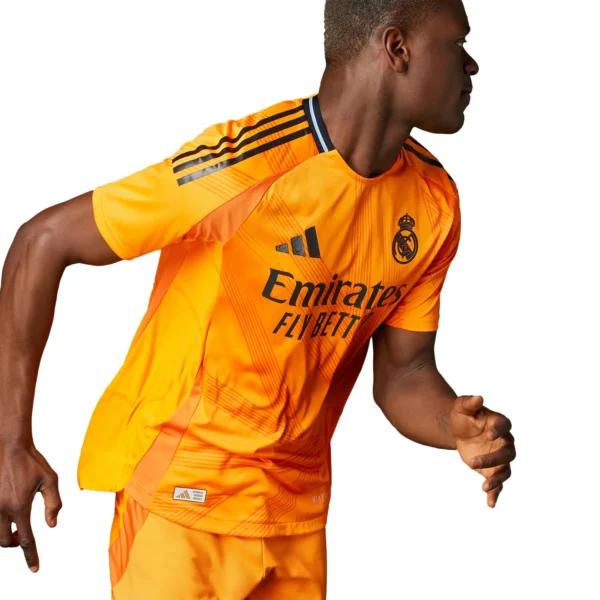 Real Madrid Away Kit 2024-25 Orange (Bd Premium) - Image 7