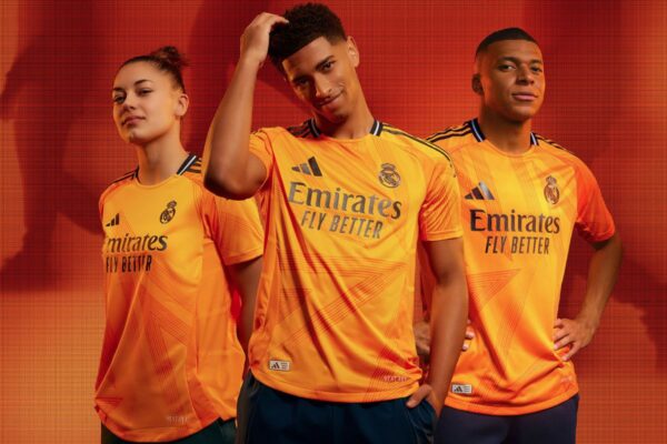 Real Madrid Away Kit 2024-25 Orange (Bd Premium) - Image 8