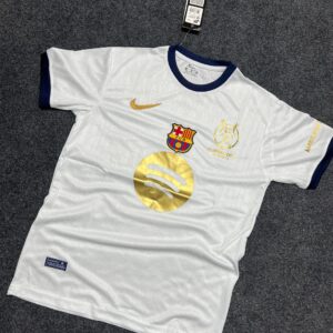 Barcelona white jersey bd premium editions