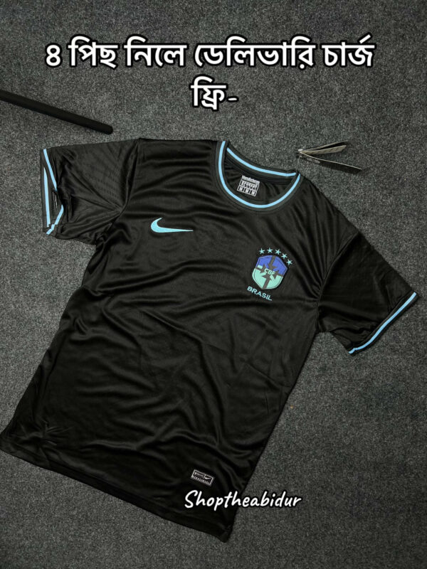 Brazil Black Jersey