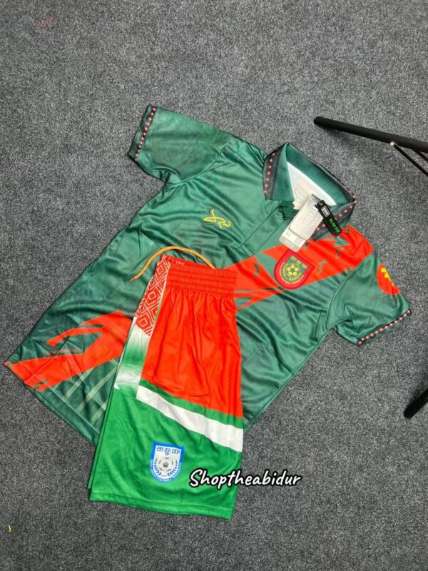 Bangladesh Red and green jersey set