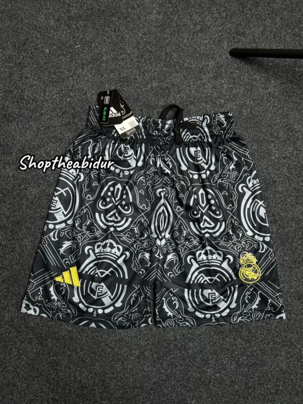 Real madrid black short pant