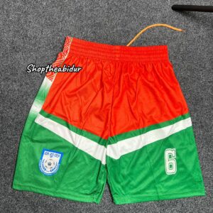 Bangladesh football short pant green and red