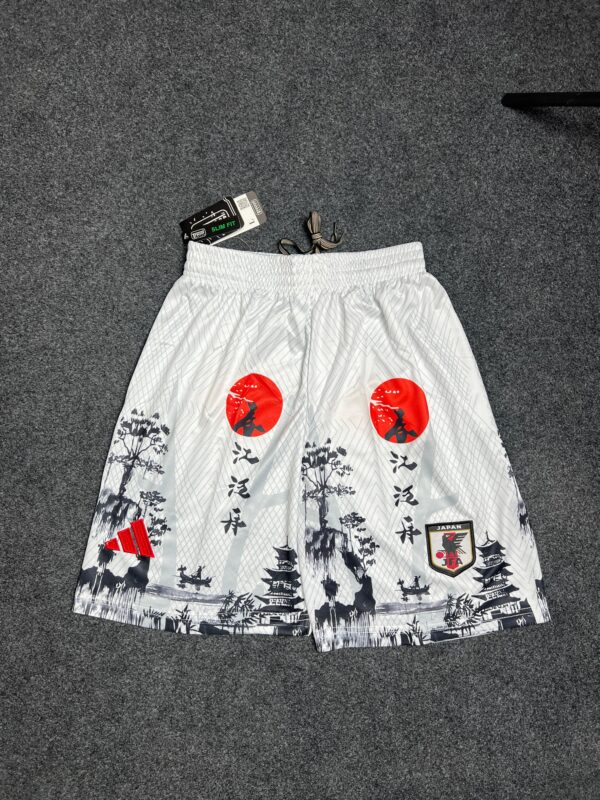 Japan white football short pant