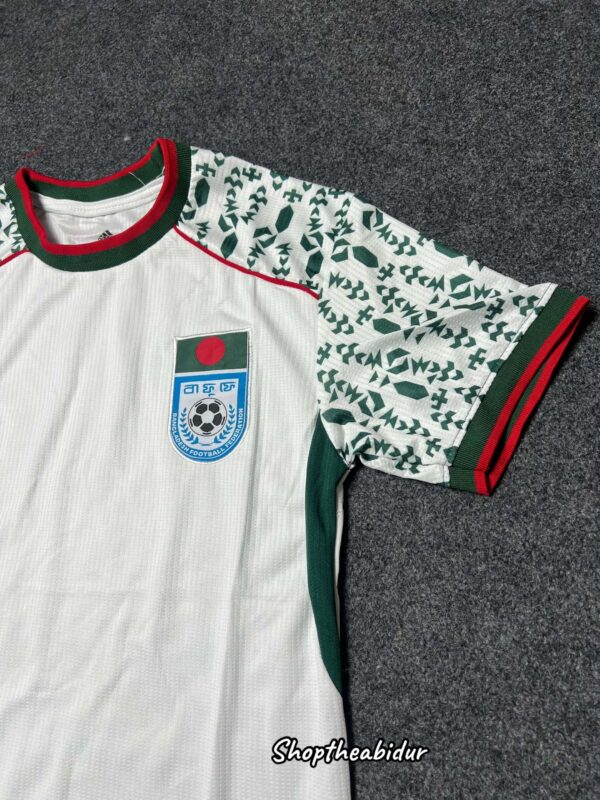 Bangladesh Football Jersey White - Image 2