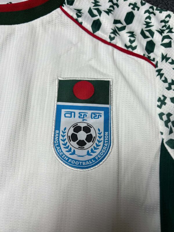 Bangladesh Football Jersey White - Image 4